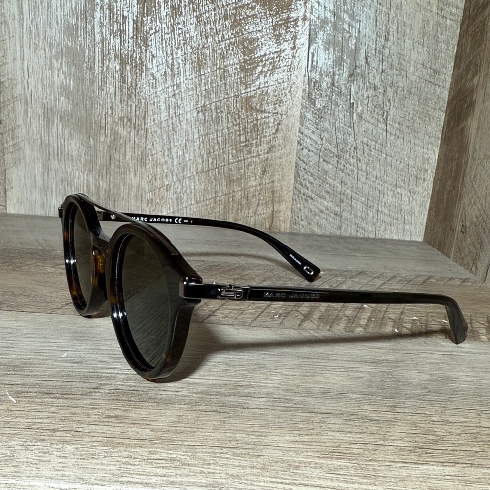 Marc Jacobs Tortoise Sunglasses 173/S Dark Havana - Picture 4 of 14